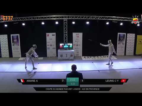 Aix en Provence World Cup 2023 JMF - L4 - Anas Anane FRA v Leung Chin Yu HKG