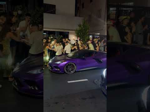 So much people leaning on my car prank. #corvette #funny #c8 #car #foryou #ferrari #mycar #shorts