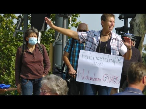 Demo Fahrradstrasse Paul-Martin-Ufer