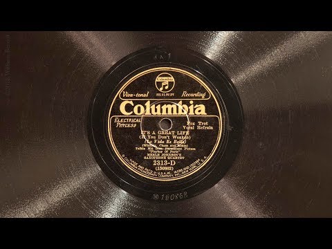 It's a Great Life • Merle Johnston's Saxophone Quartet (EMG Mark IX Gramophone)