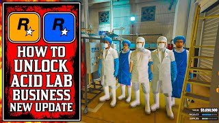 How To BUY The New ACID LAB BUSINESS in GTA Online! NEW GTA Online UPDATE (New GTA5 Update)
