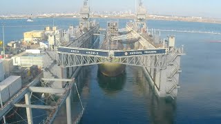 USS Scranton (SSN 756) Enters Floating Dry Dock