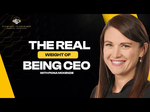 The Real Weight of Being CEO Fiona McKenzie on Leading Selling and Starting Again