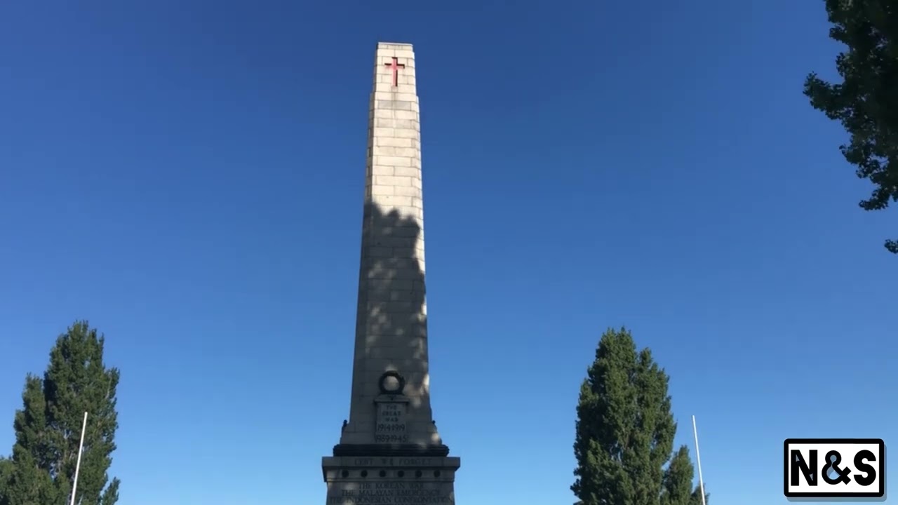 Discover a captivating peek of Hobart Cenotaph.