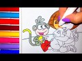 Dora The Explorer Dora The Monkey And The Lamb Дора обезьяна и ягненок Coloring 