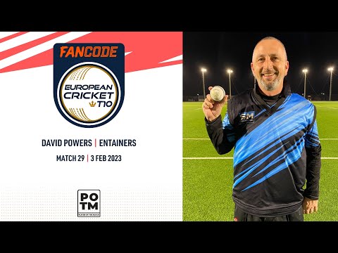 POTM: D.Powers - RGC vs ETR | Highlights | FanCode ECT10 Gibraltar | Gibraltar 2023 | ECT23.029