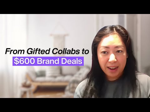 This mom went from gifted collabs to $600 brand deals