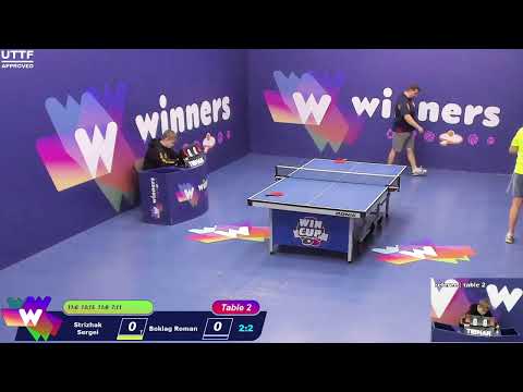 WINners CUP table 2  10.01  Strizhak Sergei - Boklag Roman   15:00