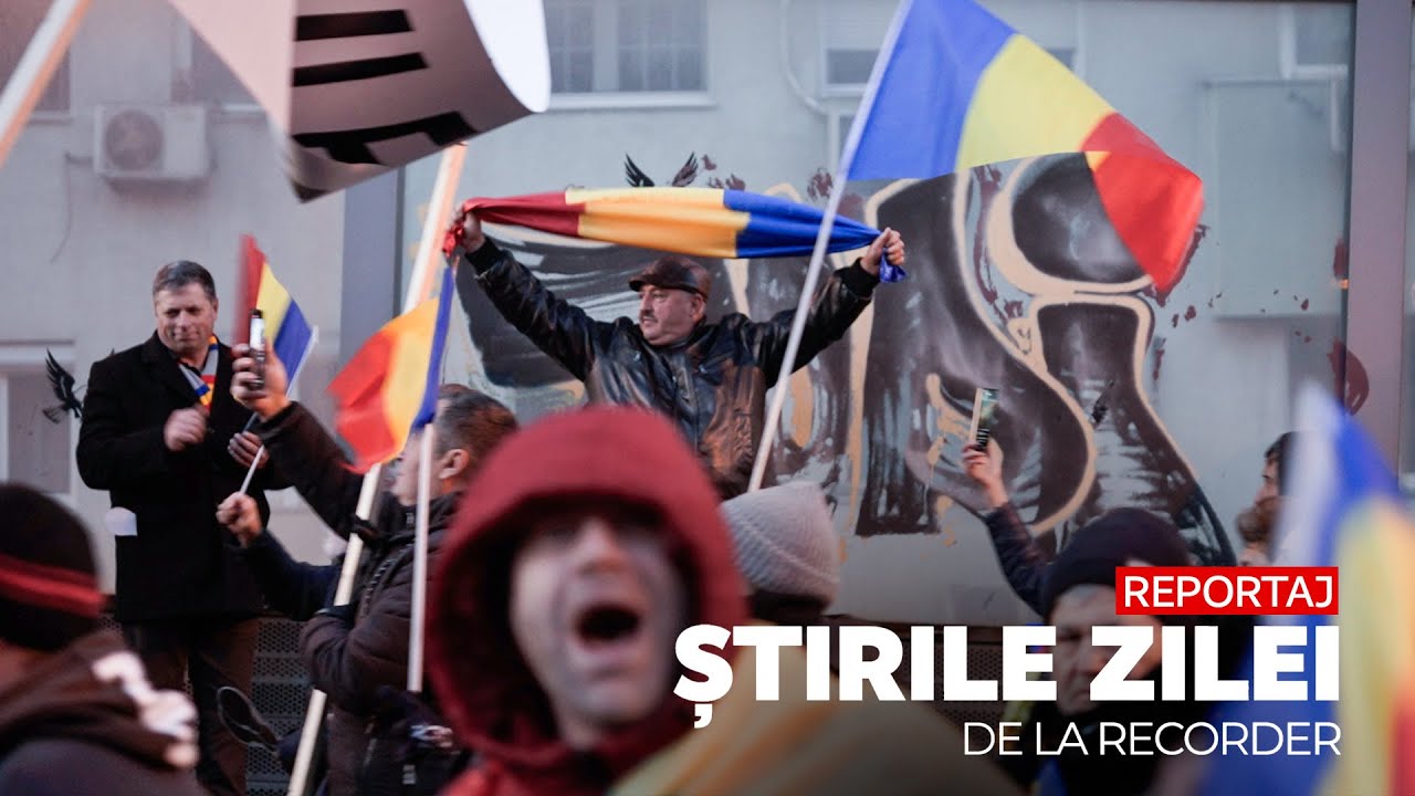 Reportaj la protestul AUR