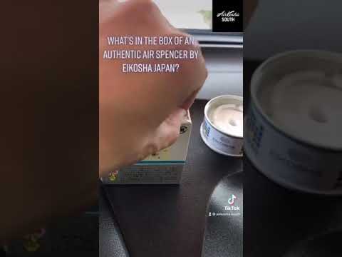Unboxing of original Air spencer by EIKOSHA