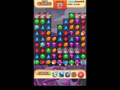Jewel Match King Level 462 - Walkthrough ( No Booster )