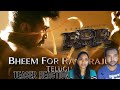 RRR Bheem & Ramaraju Intro video Reaction | NTR, Ram Charan | S S Rajamouli By Tamil Couple Reaction