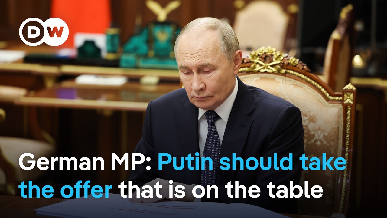 'Putin should take what's on the table. It's more than he should get' | DW News