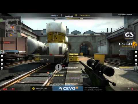 CEVO-Pro CS:GO Season 5: Homeless vs. Savage - Week 2:1 on de_train