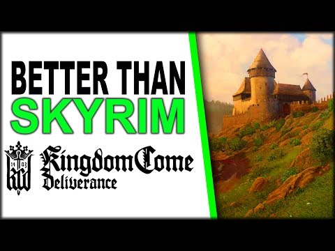 Kingdom Come: Deliverance is BETTER THAN SKYRIM - 4K 60 FPS