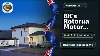 BK's Rotorua Motor Lodge - This Hotel Impressed Me | Rotorua, New Zealand🛏️