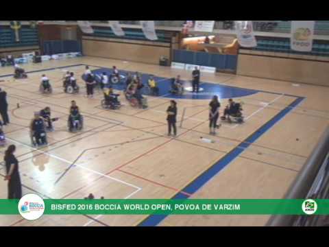 BRASIL no BISFED 2016 BOCCIA WORLD OPEN - POVOA DE VARZIM