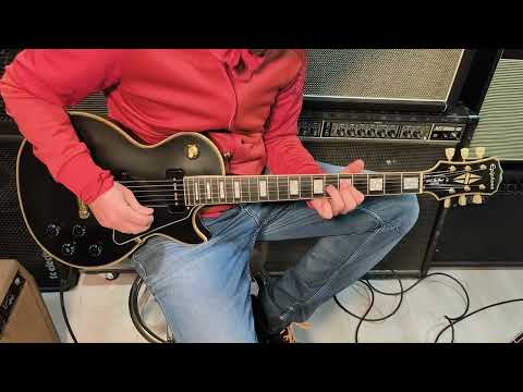 Epiphone Inspired by "1955" Les Paul Custom Outfit Aged Gloss Ebony Bild 20