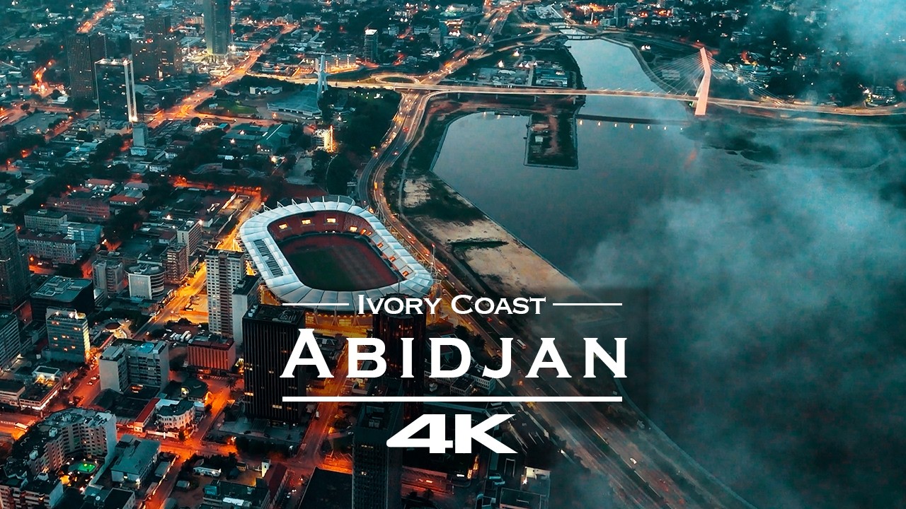 Abidjan 4K 🇨🇮 – The Paris of Africa from Above | Stunning Drone Footage