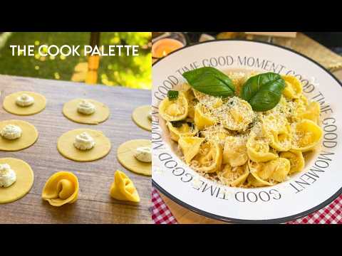 İtalyan Usulü Peynir Dolgulu Taze Makarna : Cappelletti Tarifi 🇮🇹 🍝