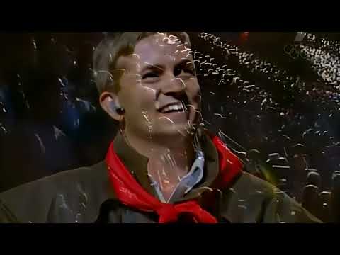 The Australian National Anthem - Sydney Olympic Games 2000 - Julie Anthony & Human Nature (120fps)