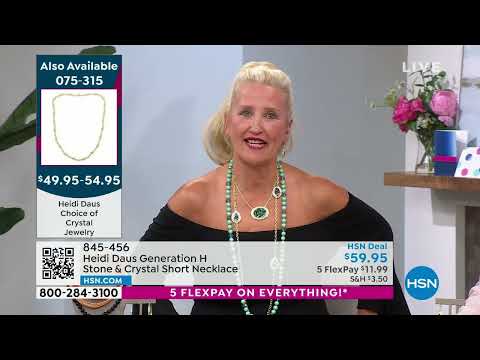 HSN | Heidi Daus Jewelry Designs Celebration 07.21.2023 - 07 PM