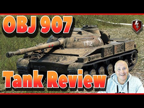 OBJ 907 Tank Review - Tier X Soviet Medium WOT Blitz | Littlefinger on World of Tanks Blitz