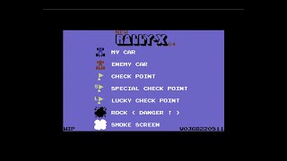 Commodore 64 =+ New Rally-X 64 += Preview 2