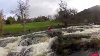 preview picture of video 'River Dee Kayaking Trip Serpents Tail and Mile End Mill with Elliott Davidson'