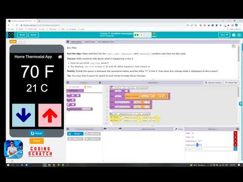 Code org Lesson 2 Variables Investigate