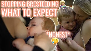 WHAT TO EXPECT WHEN YOU STOP BREASTFEEDING *HONEST*  | Stopping Breastfeeding at 1 Year 🤱