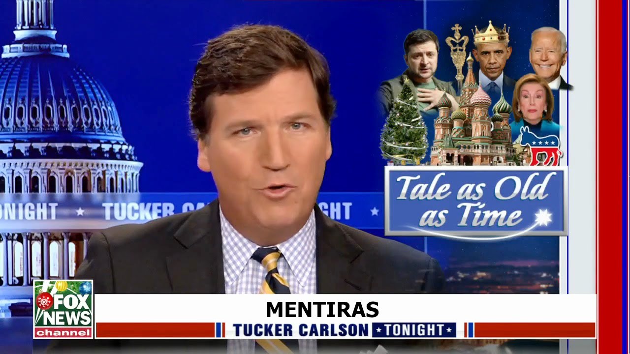 Tucker Carlson: As maiores mentiras da mídia no ano de 2022.
