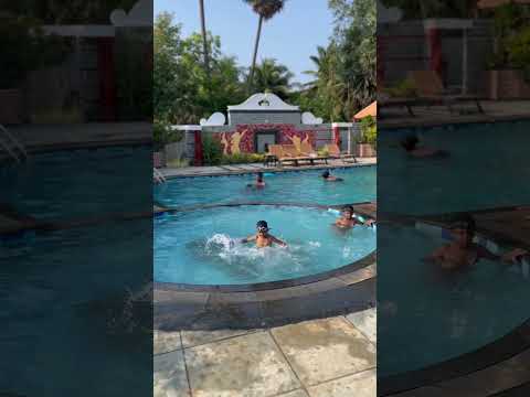 The slicer technique in the pool.🤯🔥😬