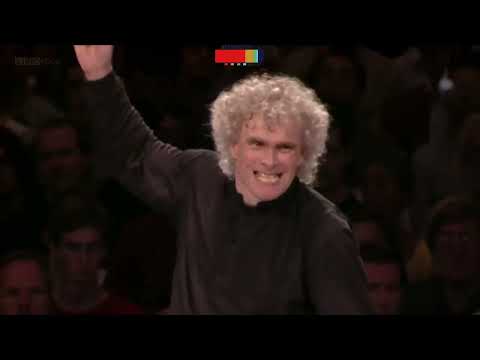 Mahler: Symphony 8 - The amazing final part - Simon Rattle - National Youth Orchestra of GB