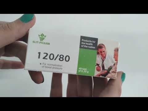 Засіб для нормалізації артеріального тиску 120/80