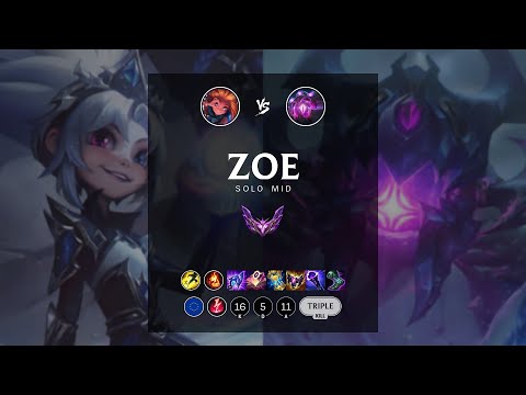 Zoe Mid vs Vel'Koz - EUW Master Patch 12.10