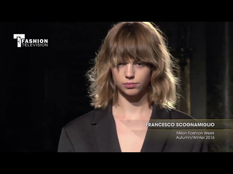 FRANCESCO SCOGNAMIGLIO Milan Fashion Week Autumn/Winter 2016