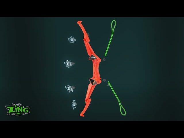 Іграшковий лук з мішенню Air Storm - Bullz Eye оранж