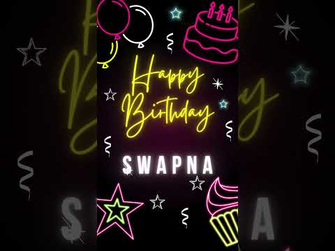 Happy Birthday Swapna  🎂 Best Wishes