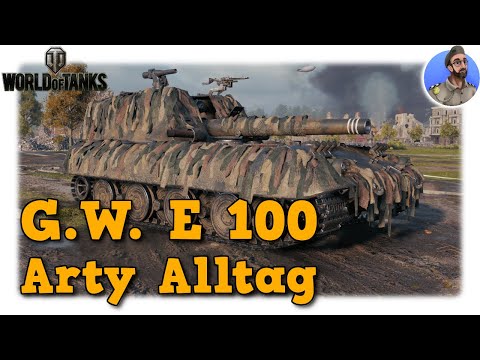World of Tanks - G.W. E 100 - Arty Alltag auf Tier 10