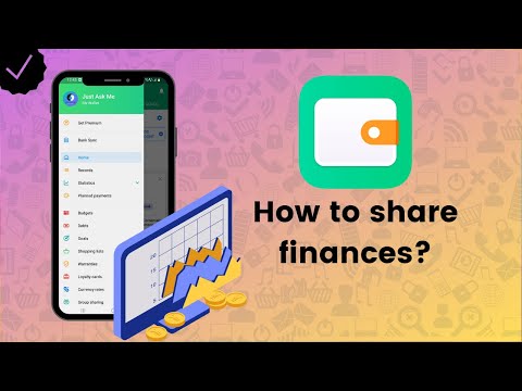 How to share finances on Wallet? - Wallet Tips