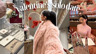spend a SOLO valentine’s day with me 💌 | self-love, shopping & romanticizing life