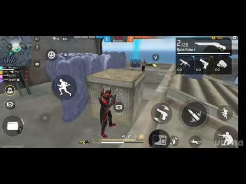 free fire game  is 1 vs 4  Best gameplay in 3RAM FON