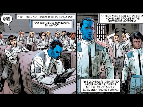 How Thrawn was Bullied at the Imperial Academy (Comic Addition) [Canon]