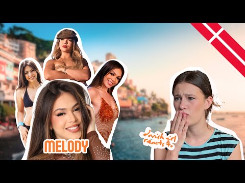 GRINGA reagindo à MELODY pela primeira vez | "Love Love", "Desliza" e "Balanço da Água"