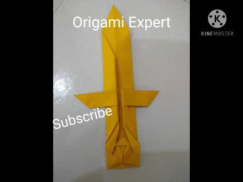 Mk Origami switchable sword with Dragon Eye.