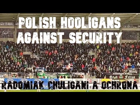 Radomiak Radom vs. Lech Poznań 11.12.2021 Radomiak Radom vs. Lech Poznan Hooligans chuligani