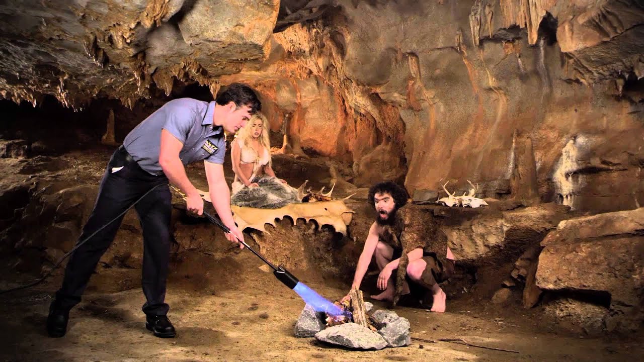 Michael & Son Caveman Commercial