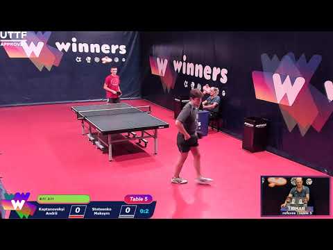 WINners League 15.08.2021 Kaptanovskyi A. - Stetsenko M. 19:45