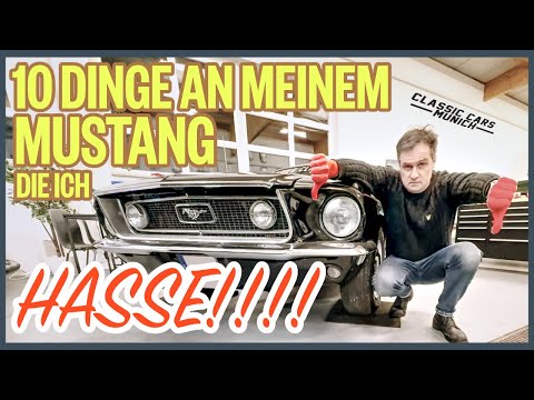 FORD MUSTANG 1968 FASTBACK -  10 Dinge die ich HASSE I Classic Cars Munich